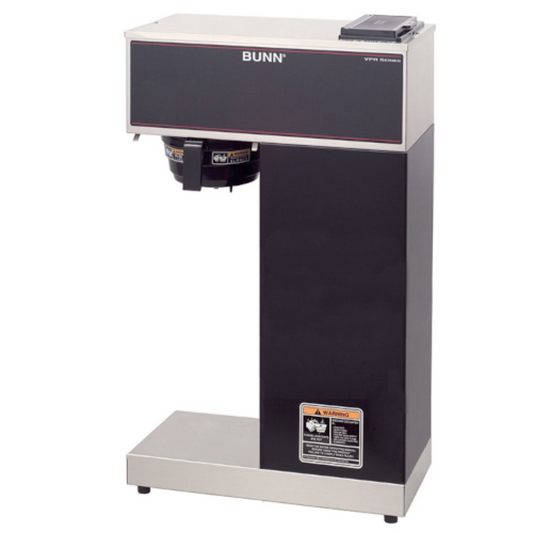 Bunn 33200.0010 VPR-APS Pourover Airpot Coffee Brewer - Stainless And Black Finish - BU332000010