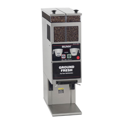 Bunn 33700.0000 G9-2T DBC Dual Portion Control Coffee Grinder - BU337000000