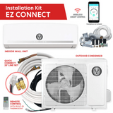 Buck Cool Mini Split EZ Connect KIT 22 SEER, 12,000 BTU 115V System with Lineset - 108578