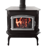 Buck Stove Model 81 2,700 sq. ft. Non-Catalytic Wood Burning Stove with Door New - FP-81