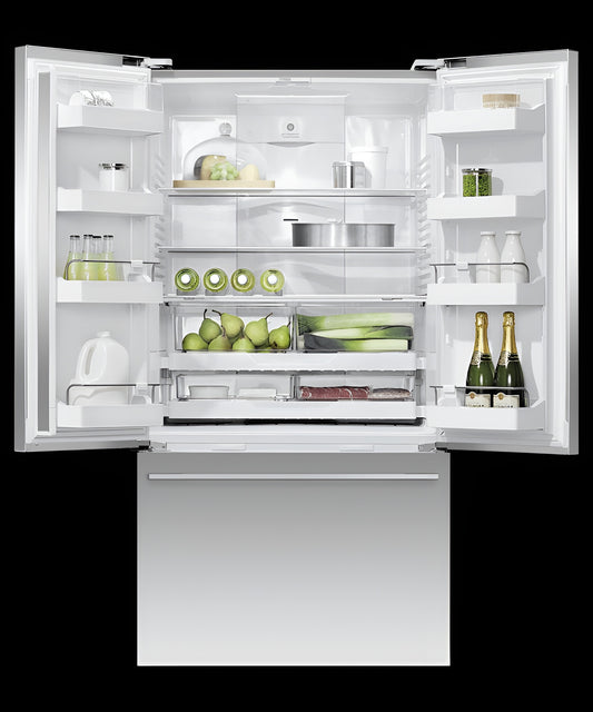 FISHER & PAYKEL RF201ADX5N Freestanding French Door Refrigerator Freezer, 36", 20.1 cu ft - RF201ADX5N-KT