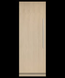 FISHER & PAYKEL RS3084SLHK1 Integrated Column Refrigerator, 30", Water - RS3084SLHK1-KT