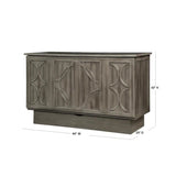 Arason Creden-ZzZ Brussels Style Murphy Cabinet Bed Queen