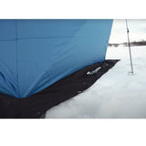 CLAM C-560 Portable 7.5 Ft 4 Person Pop Up Ice Fishing Thermal Hub Shelter Tent - 160682