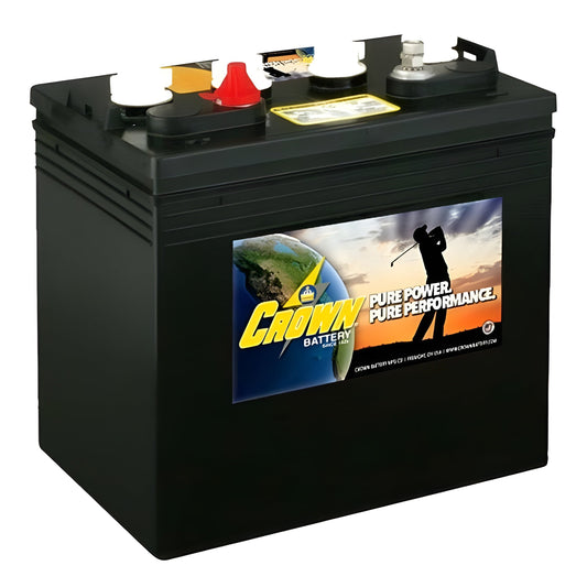 Crown 8 Volt Golf Cart Battery CR-150 8V/150Ah (6 Pack, 48V) - CR-150-6x