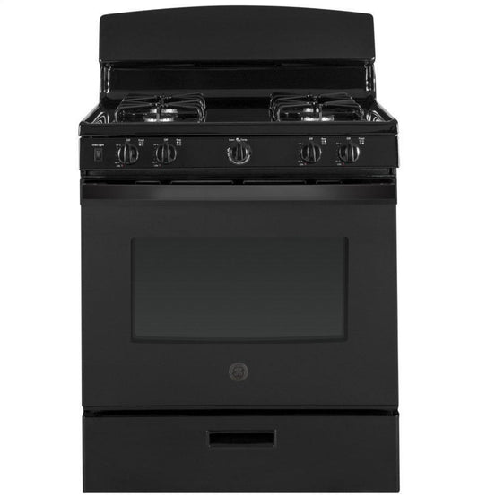 GE APPLIANCES JGBS30DEKBB GE(R) 30" Free-Standing Gas Range - JGBS30DEKBB-KT
