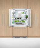 FISHER & PAYKEL RS36A72J1N Integrated French Door Refrigerator Freezer, 36", Ice - RS36A72J1N-KT
