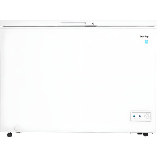 Danby - 10 Cuft Chest Freezer, 2 Baskets, Up Front Temp Control, 5 Yr Warranty - Chest - DCF100A5WDB