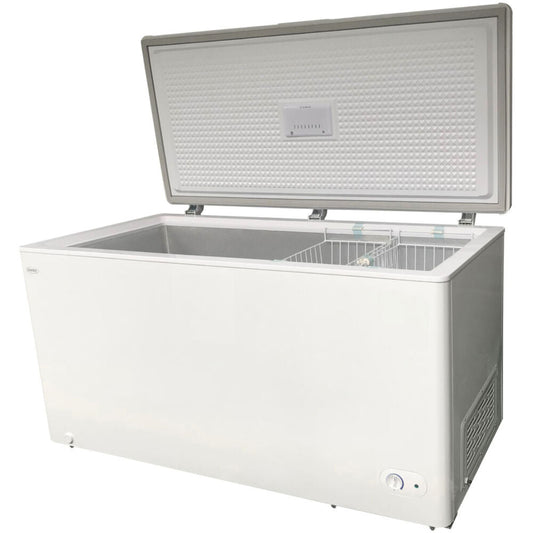 Danby - 14.5 cuft Chest Freezer, 2 Basket, Up Front Temperature Control - DCF145A3WDB