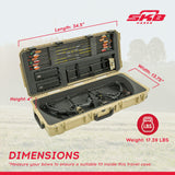 SKB Cases 34.5 Inch iSeries Mathews Small Parallel Limb Bow Case, Desert Tan - 271501