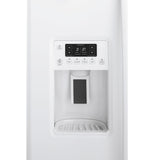 GE APPLIANCES GZS22DGJWW GE® 21.9 Cu. Ft. Counter-Depth Side-By-Side Refrigerator - GZS22DGJWW-KT