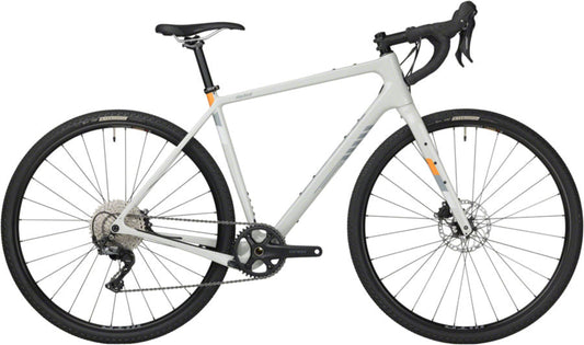 Salsa NEW Salsa Warbird C GRX 600 1x All-Road Gravel Bike - 700c, Carbon, Light Gray - 210000050750