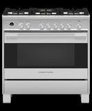 FISHER & PAYKEL OR36SDG6X1 Dual Fuel Range, 36", 5 Burners, Self-cleaning - OR36SDG6X1-KT