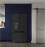 GE APPLIANCES GYE22GENDS GE® ENERGY STAR® 22.1 Cu. Ft. Counter-Depth French-Door Refrigerator - GYE22GENDS-KT