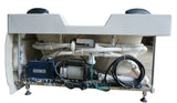 EagoUSA EAGO AM113ETL-L 5.5 ft Left Corner Acrylic White Whirlpool Bathtub for Two - AM113ETL-L