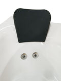 EagoUSA EAGO AM161-R 59" Single Person Corner White Acrylic Whirlpool BathTub - AM161-R