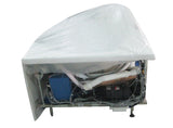 EagoUSA AM198ETL-R 5 ft Clear Rounded Right Corner Acrylic Whirlpool Bathtub - AM198ETL-R
