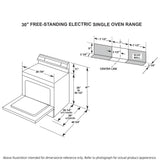 HOTPOINT 30" Free-Standing Standard Clean Electric Range - RBS360DMBB-KT
