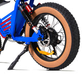HappyRun 1000W Fastest Ebike G100 Dual Batteries - G100-Orange