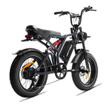 Happyrun Tank G60 Pro 1000W Moped Style Offroad Electric Bike Fat Tire - G60pro