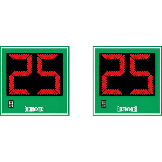 Electro-Mech Portable Play Clock Set With 24-Inch Digits - LX3024