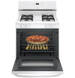 HOTPOINT  30" Free-Standing Standard Clean Gas Range - RGBS400DMWW-KT