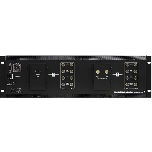 Marshall V-MD702 Dual 7" Modular Design Monitor with Composite and Component loop outs - VMD702