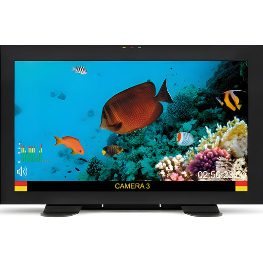 Marshall V-R173-IMD-3GTE-DT 17.3" IMD 3G monitor with Desktop Stand - VR173IMD3GTEDT