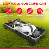 SKB Cases ATA Staff Pro XL Hard Plastic Storage Wheeled Cart Golf Travel Case - 297527