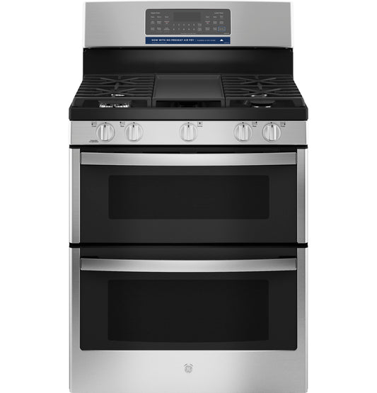 GE APPLIANCES JGBS86SPSS GE(R) 30" Free-Standing Gas Double Oven Convection Range - JGBS86SPSS-KT