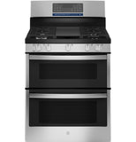 GE APPLIANCES JGBS86SPSS GE(R) 30" Free-Standing Gas Double Oven Convection Range - JGBS86SPSS-KT
