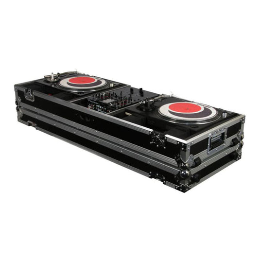 Odyssey 10 Inch Format DJ Mixer and 2 Standard Position Turntables Flight Case - 188036