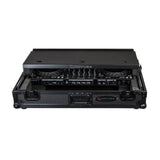 Odyssey Pioneer Flight Case with 1U Rack Space Glide Platform and Wheels, Black - 188056