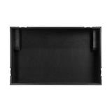 Odyssey Pioneer Flight Case with 1U Rack Space Glide Platform and Wheels, Black - 188056