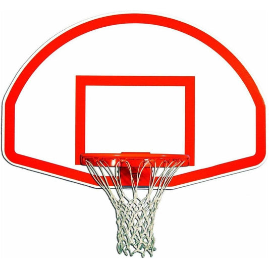 iDeal Gared 35-1/2” x 54” Fan-Shape Aluminum Basketball Backboard 1750B - 1750B