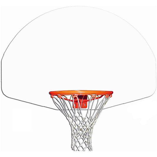 iDeal Gared Rust-Resistant Fan-Shape Unmarked Aluminum Basketball Backboard 1750 - 1750