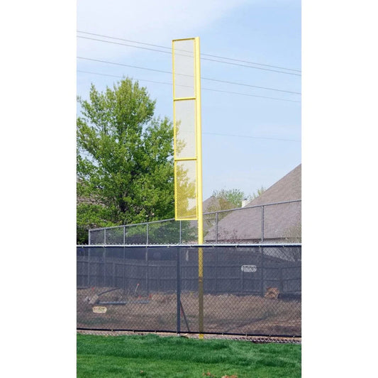 Gared Sports 20' Stadium Surface Mount Foul Pole - BSPOLE-20SM (Pair)