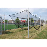 iDeal Gared Sports 70' Outdoor 3-1/2" O.D. Batting Cage Frame - 4085-70