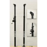 Gared Sports Carbon Flare 3” Telescopic One-Court Volleyball System - 5300