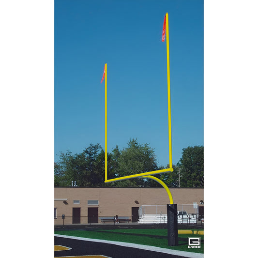 Gared Sports Redzone High School 4-1/2" O.D. Football Goalposts (Pair) - FGHS45IGW