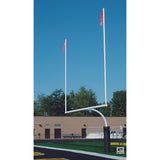 Gared Sports Redzone High School 4-1/2" O.D. Football Goalposts (Pair) - FGHS45IGW