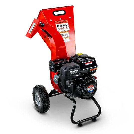GreatCircleUSA Mini Wood Chipper - 7HP 212CC Engine, 3" Max Branches - GUO054-FBA