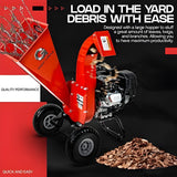 GreatCircleUSA Mini Wood Chipper - 7HP 212CC Engine, 3" Max Branches - GUO054-FBA