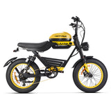 HappyRun 1000W Fastest Ebike G100 Dual Batteries - G100-Orange