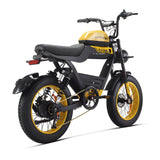 HappyRun 1000W Fastest Ebike G100 Dual Batteries - G100-Orange