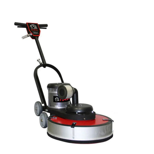Hawk 20" DC Rectified Centerfold High Speed Burnisher w/ Dust Control - 1500 RPM - HAW-F1500-20-01CFDC