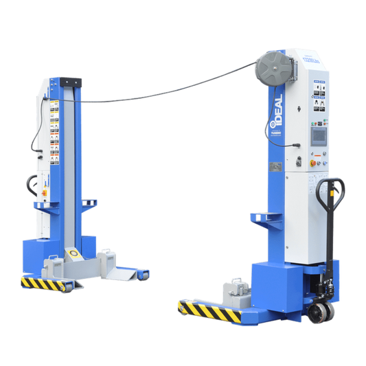 iDEAL MSC-13K-B-226 Mobile Column Lift, Two Column Set, 26,000 lbs. - MSC-13K-B-226