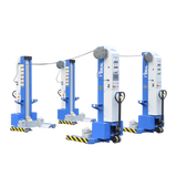 iDEAL MSC-13K-B-452 Mobile Column Lift, Four Column Set, 52,000 lbs. - MSC-13K-B-452