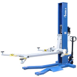 iDEAL MSC-6KLP 6,000 lb Mobile Single Column Lift Low Profile - MSC-6KLP