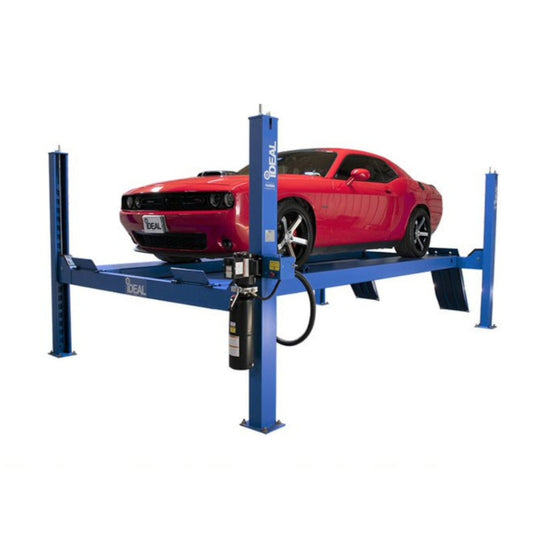 iDEAL FP14KC-X, 14,000 lb 4 Post Car Lift - Closed Front Cable Pull - FP14KC-X